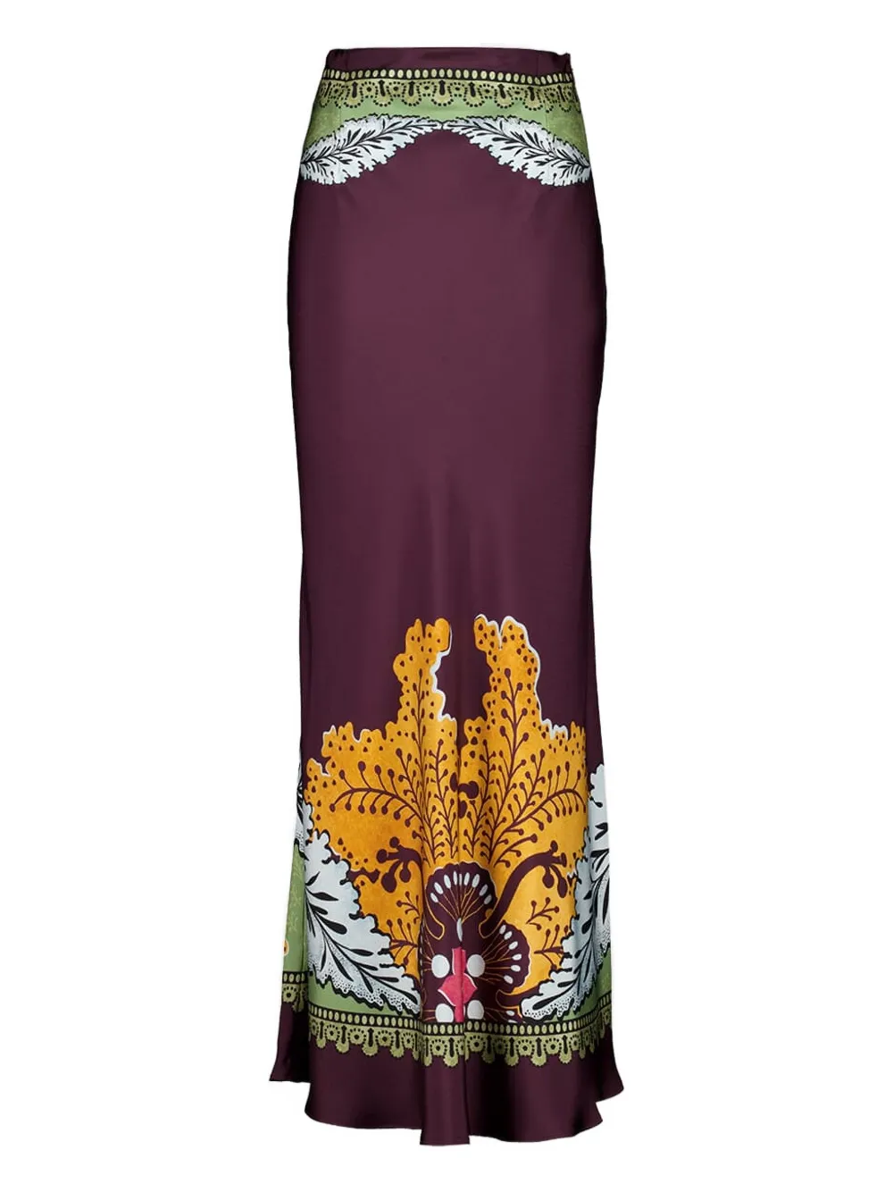 La DoubleJ falda larga con estampado placée | morado | Image 1