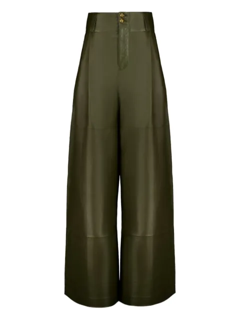 ZIMMERMANN Tapered-Hose aus Leder