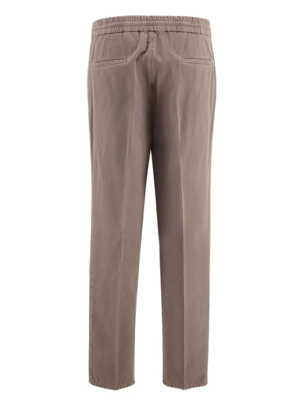 Brunello Cucinelli Broek met trekkoordtaille - Bruin