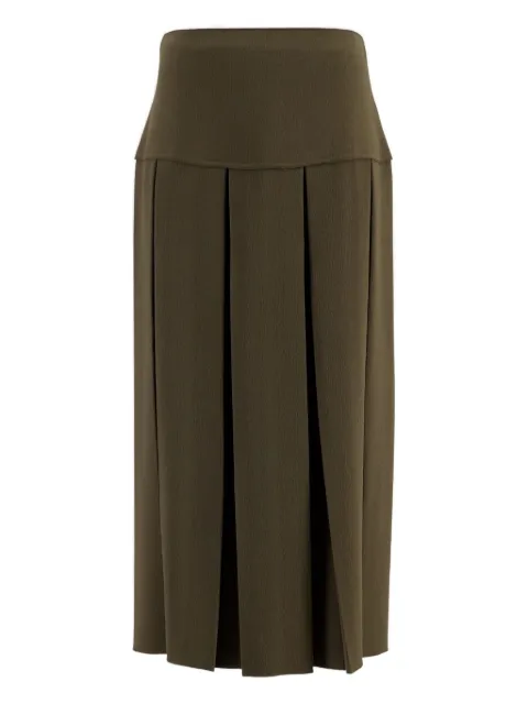 Zeus+Dione falda midi con diseño plisado