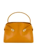 Ferragamo medium Hug maxi-grain leather shoulder bag - Orange