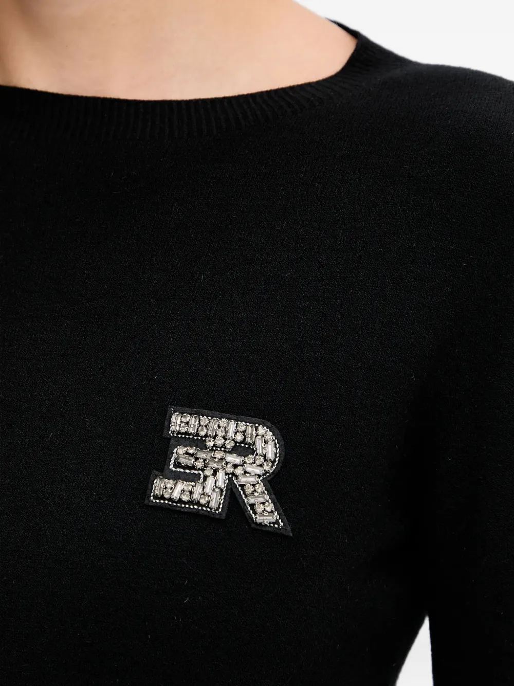 Ermanno Scervino T-shirt met logo Zwart