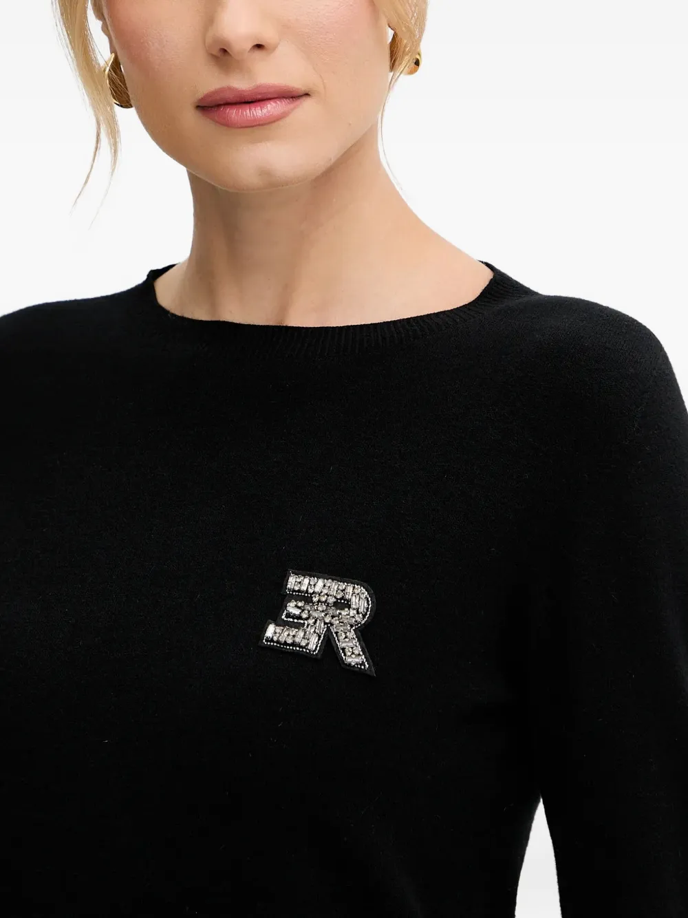 Ermanno Scervino T-shirt met logo Zwart