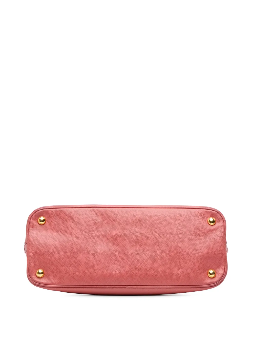Pre-owned Prada 2013-2025 Medium Saffiano Lux Promenade Satchel In Pink