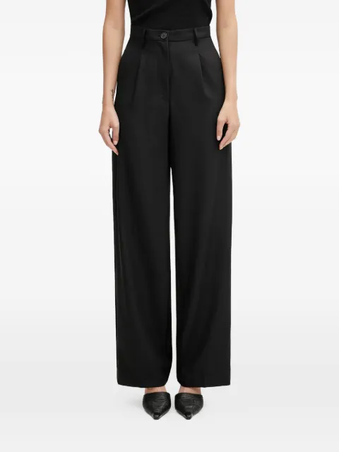 Fiorucci button pleated trousers