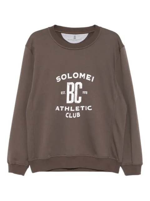 Brunello Cucinelli graphic-print sweatshirt