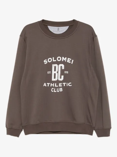 Brunello Cucinelli graphic-print sweatshirt