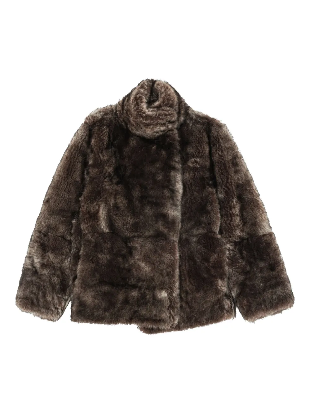 REMAIN shearling jacket | Brown | Image 1