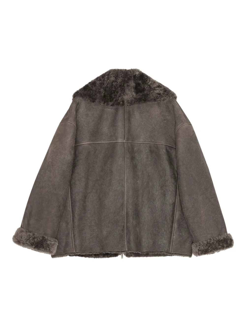 REMAIN shearling zip-front jacket | Leather Jackets | Image 2
