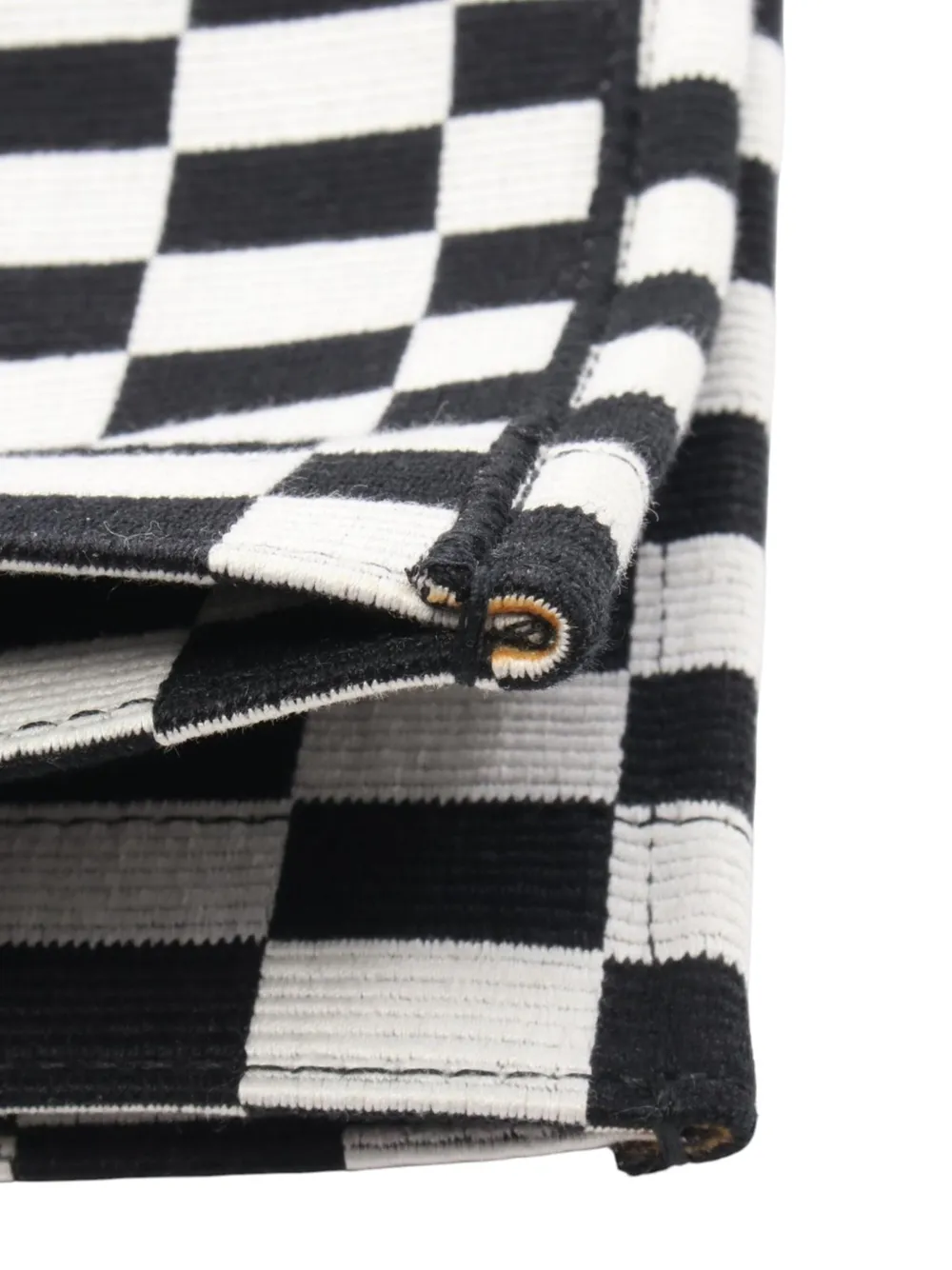Christian Dior Pre-Owned 2018-2025 Large Embroidered Canvas Checkered Book tote bag | Pre-Owned | Image 2