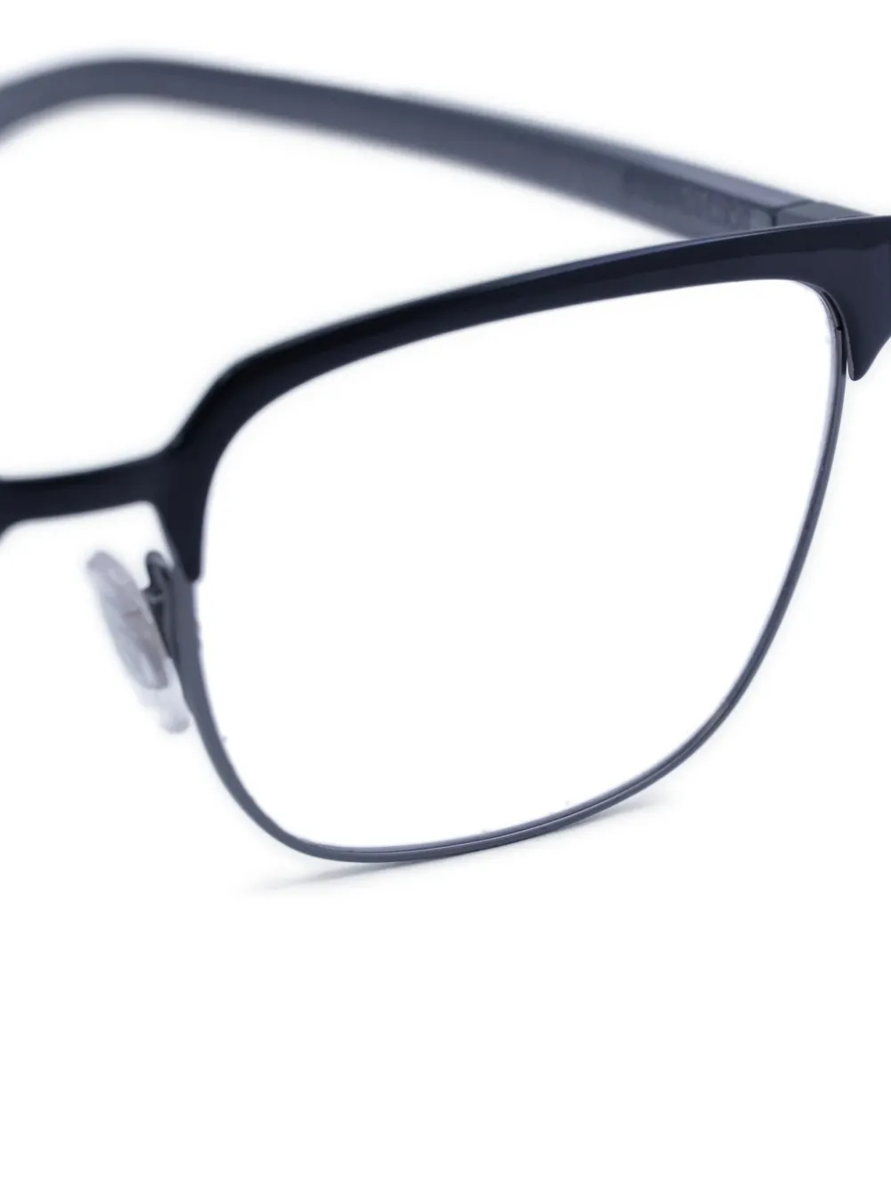 Dolce & Gabbana Square Full-rim Glasses In Black
