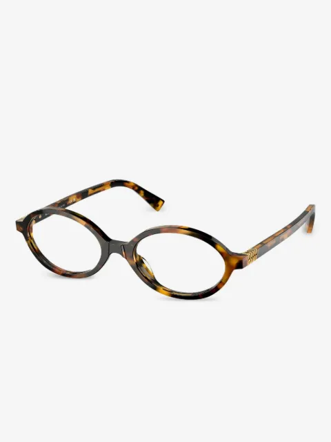 Miu Miu Eyewear 椭圆形镜框眼镜