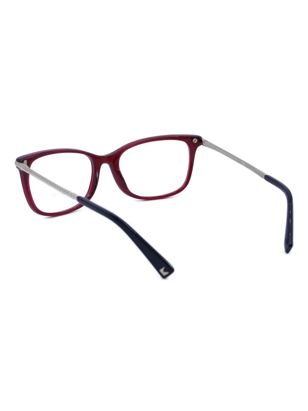 VALENTINO GARAVANI EYEWEAR Bril met rechthoekig montuur Rood