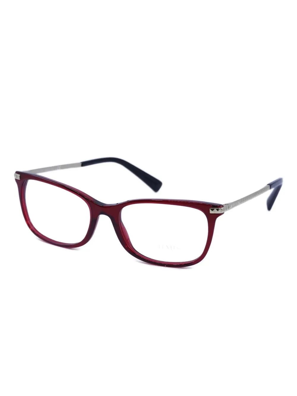 VALENTINO GARAVANI EYEWEAR Bril met rechthoekig montuur Rood