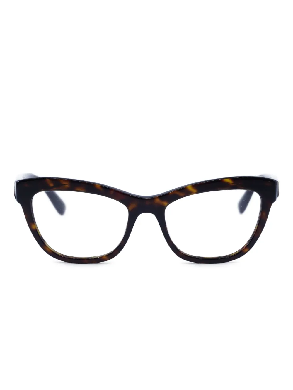 Dolce & Gabbana Cat-eye Full-rim Glasses In Brown