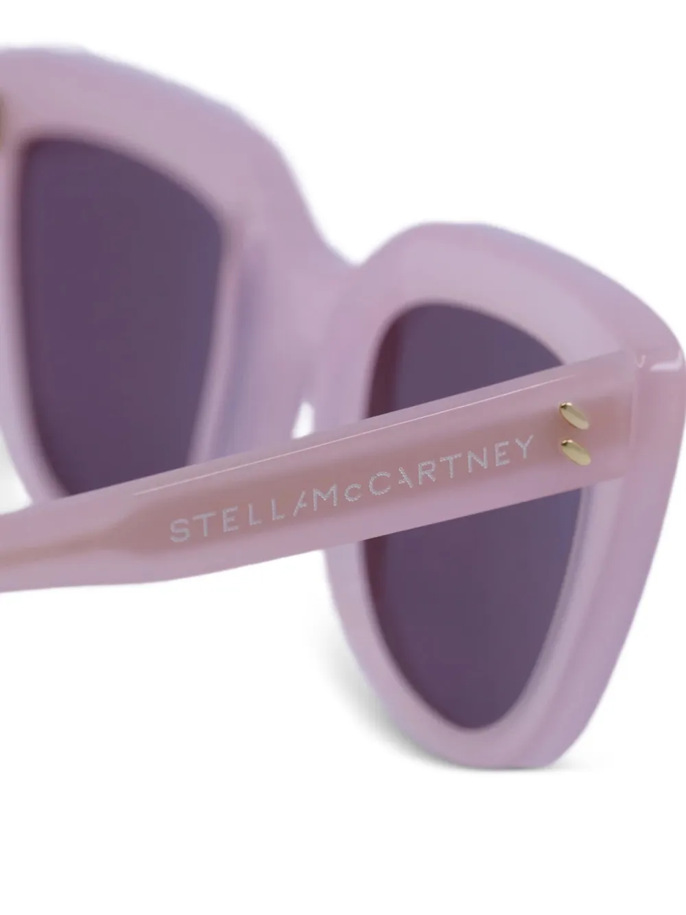 Stella McCartney Kids Zonnebril met cat-eye montuur Roze