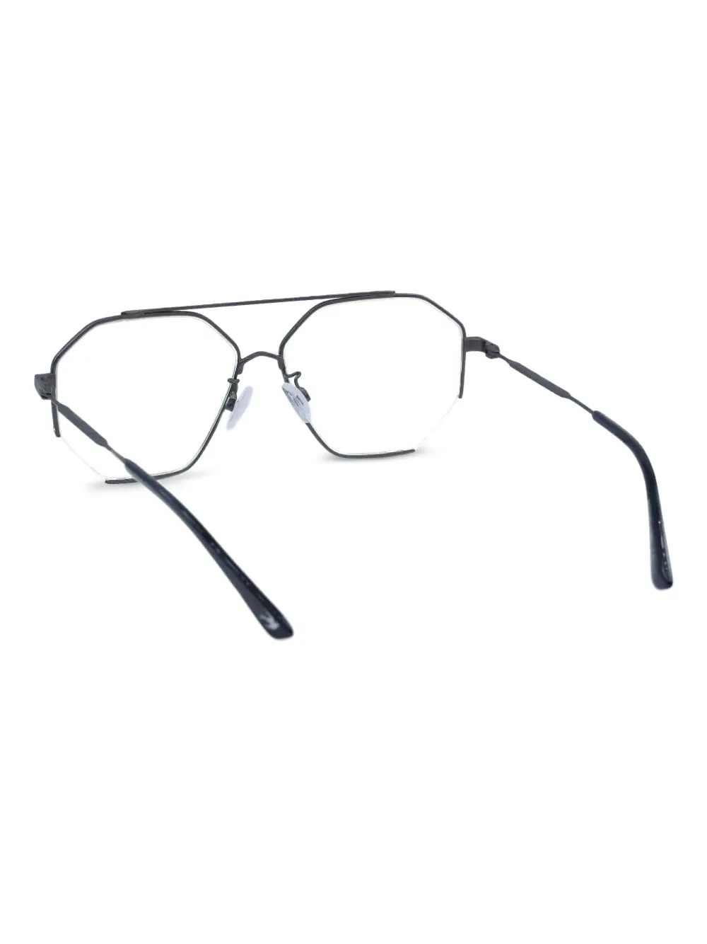 Alexander Mcqueen Mq0261o Geometric Glasses In Black