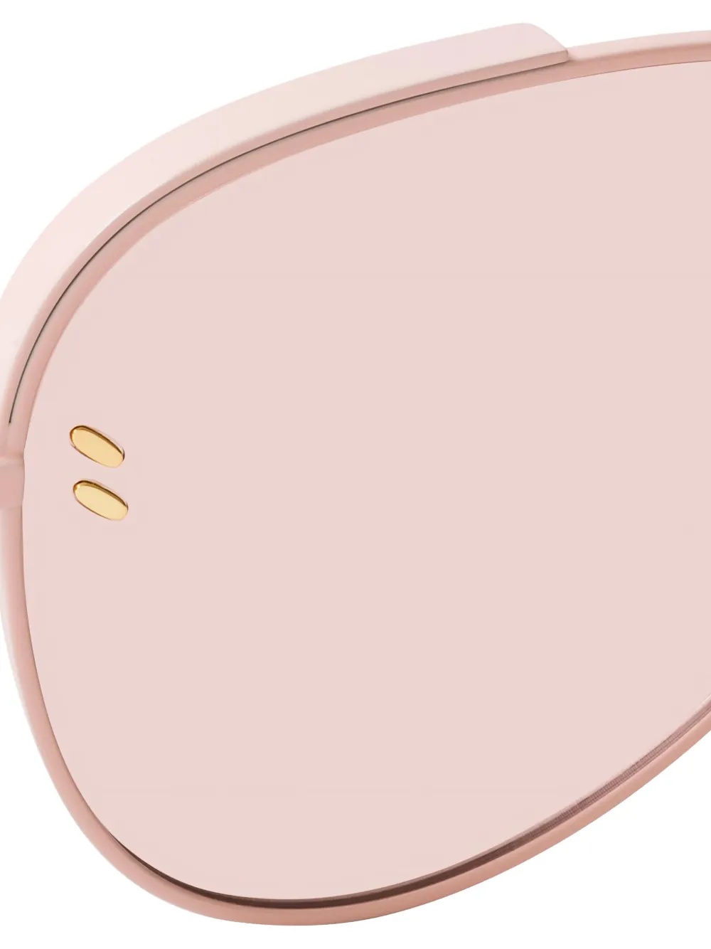 Stella McCartney Eyewear Zonnebril met piloten montuur Roze