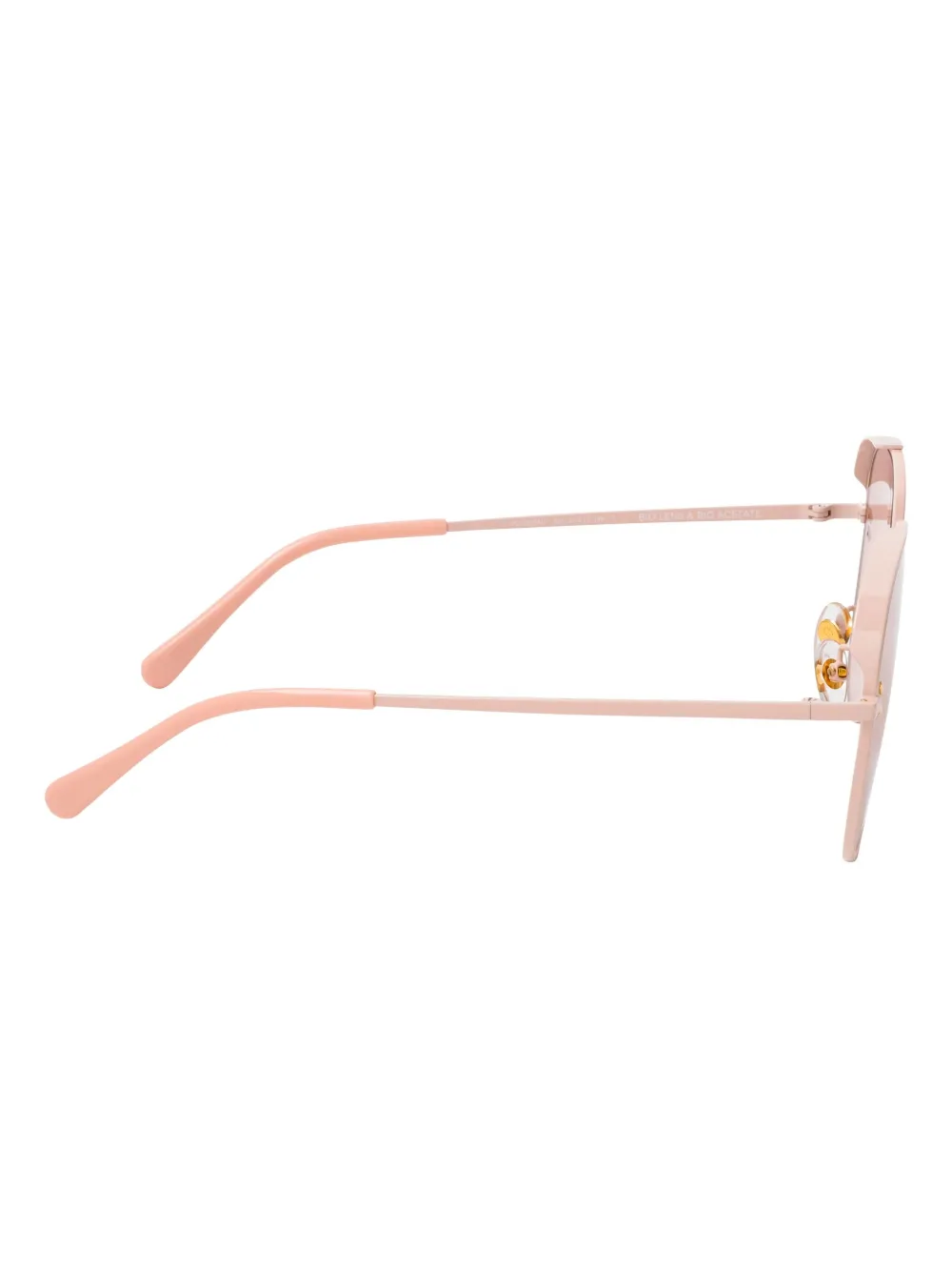 Stella McCartney Eyewear Zonnebril met piloten montuur Roze