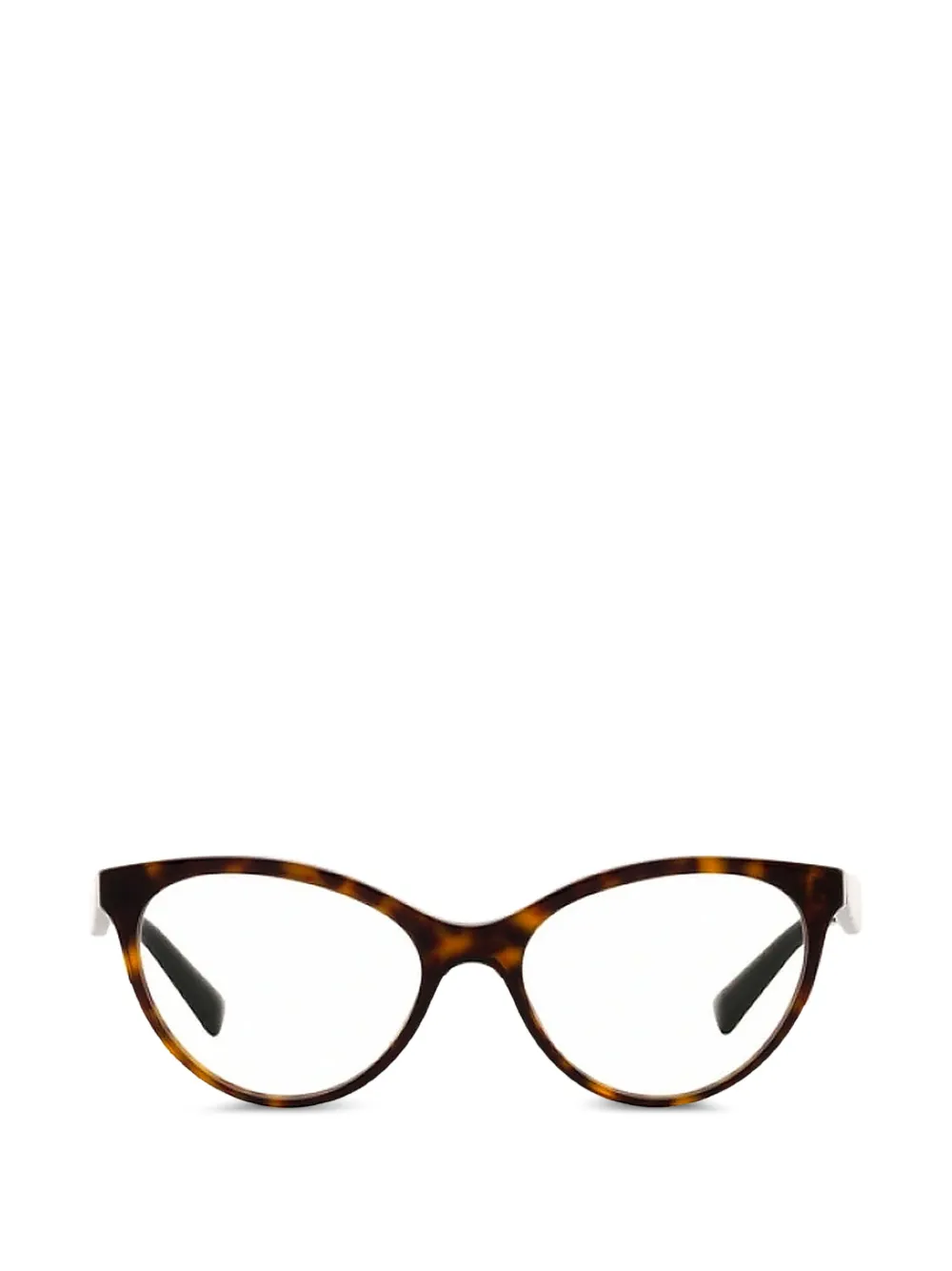 VALENTINO GARAVANI EYEWEAR cat-eye frame glasses - Marrone