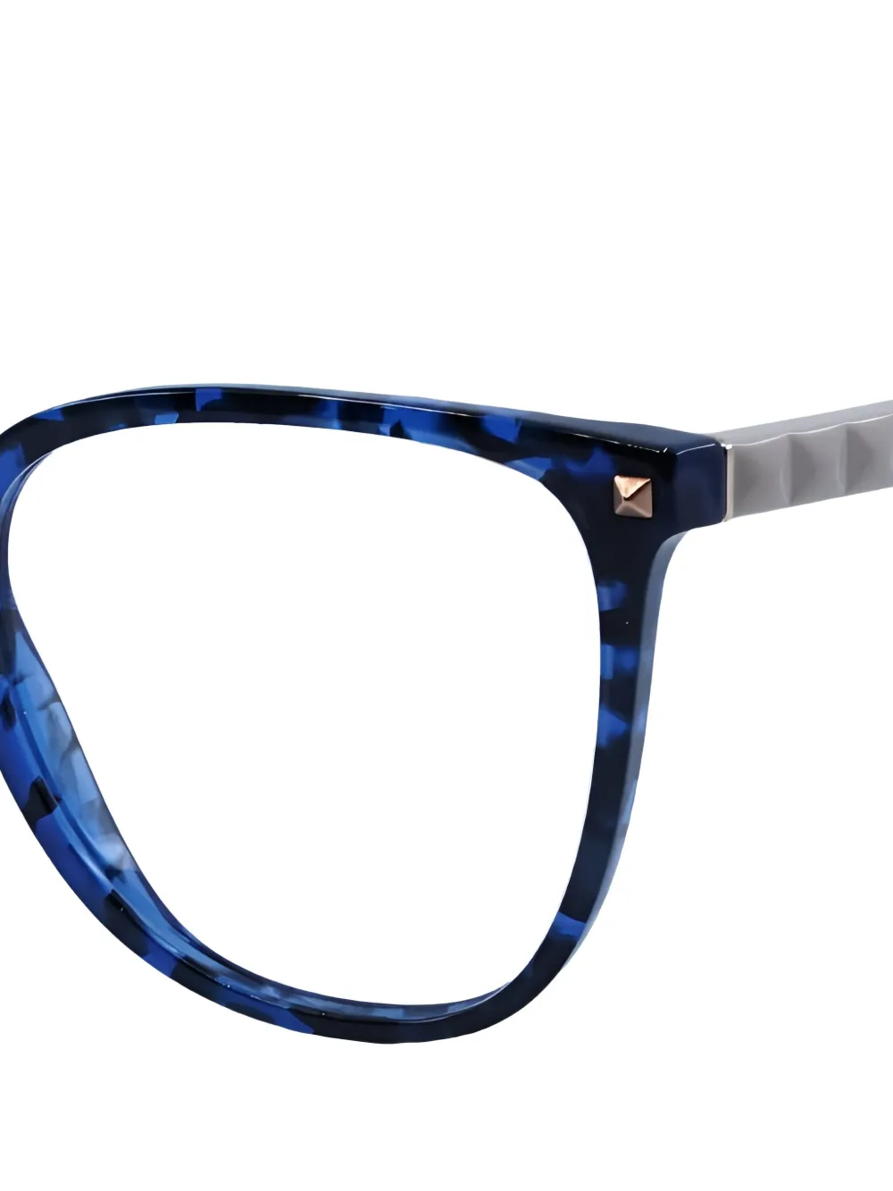 VALENTINO GARAVANI EYEWEAR Bril met vierkant montuur Beige