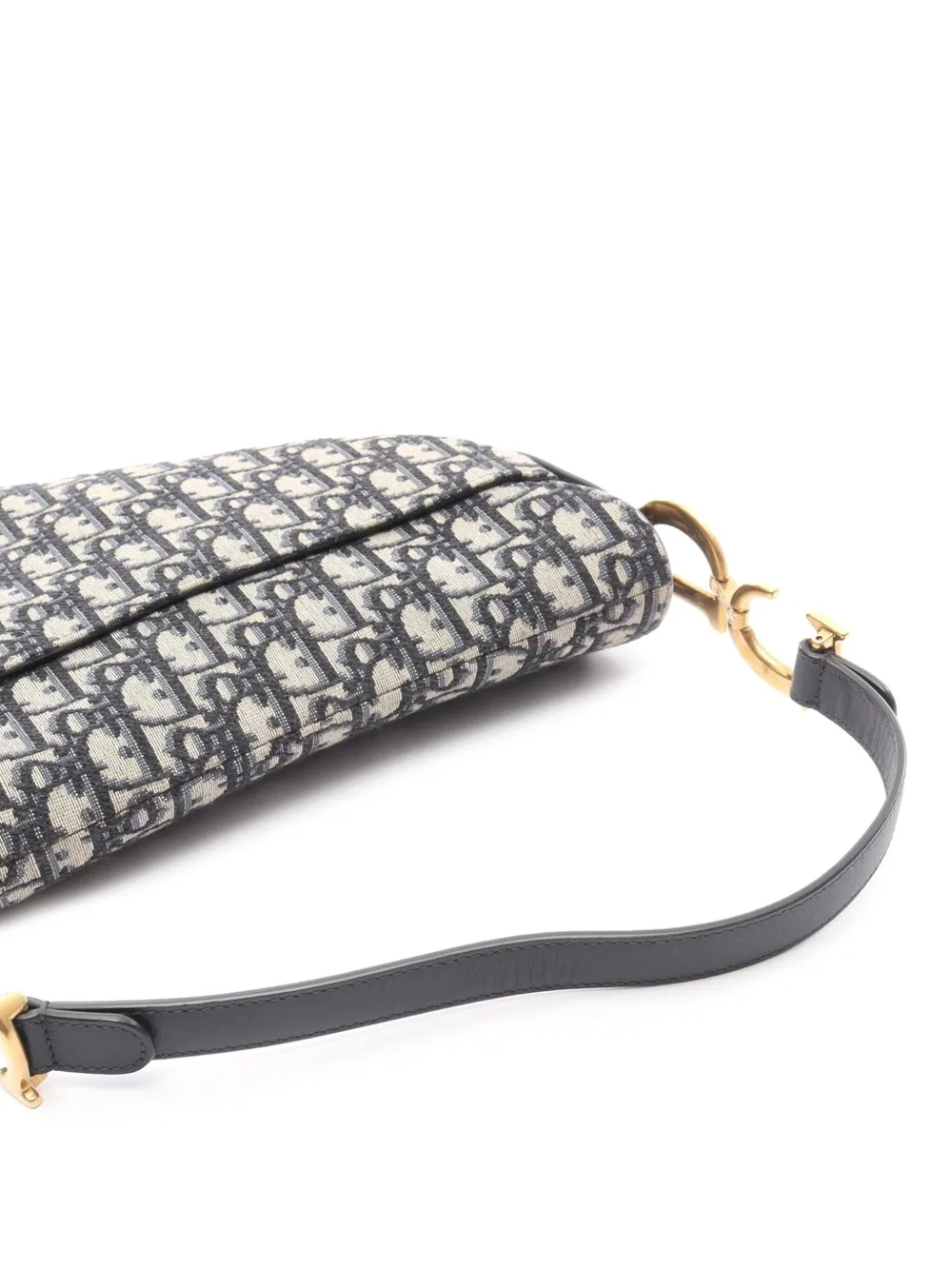 Christian Dior Pre-Owned 2018 Oblique Canvas Saddle Bag shoulder bag | Pre-Owned | Image 2