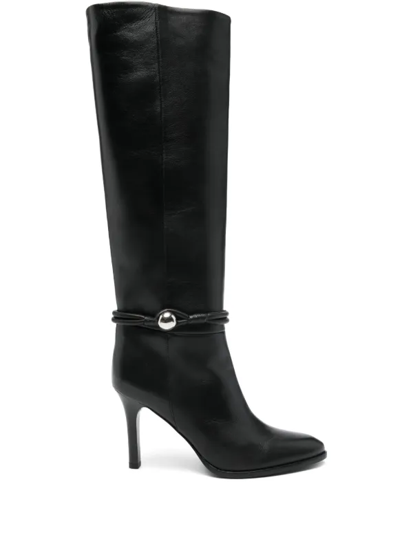 Isabel Marant Ieva Button-detail Boots in Black