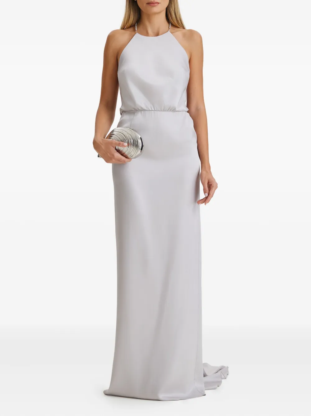 IL VOLO Jewel halter-neck beaded-back dress | Evening Dresses | Image 2