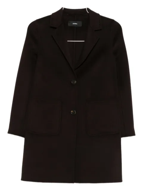 Arma single-breasted coat