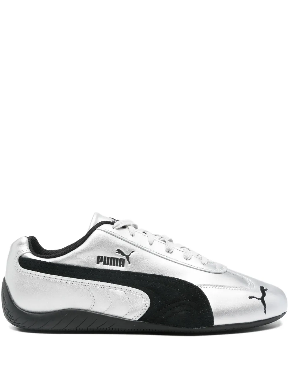 PUMA Speedcat metallic sneakers Silver