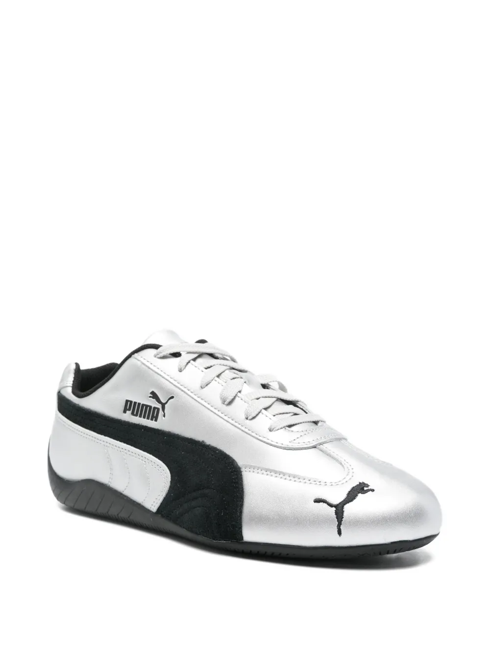 PUMA Speedcat metallic sneakers Silver