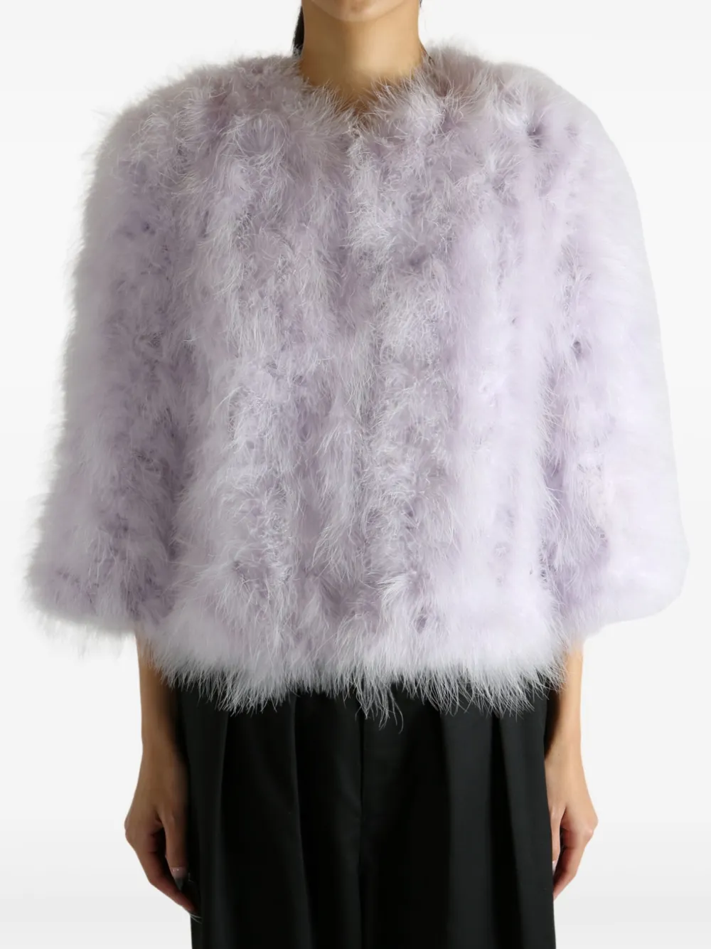 Yves Salomon feather jacket | Varsity Jackets | Image 2