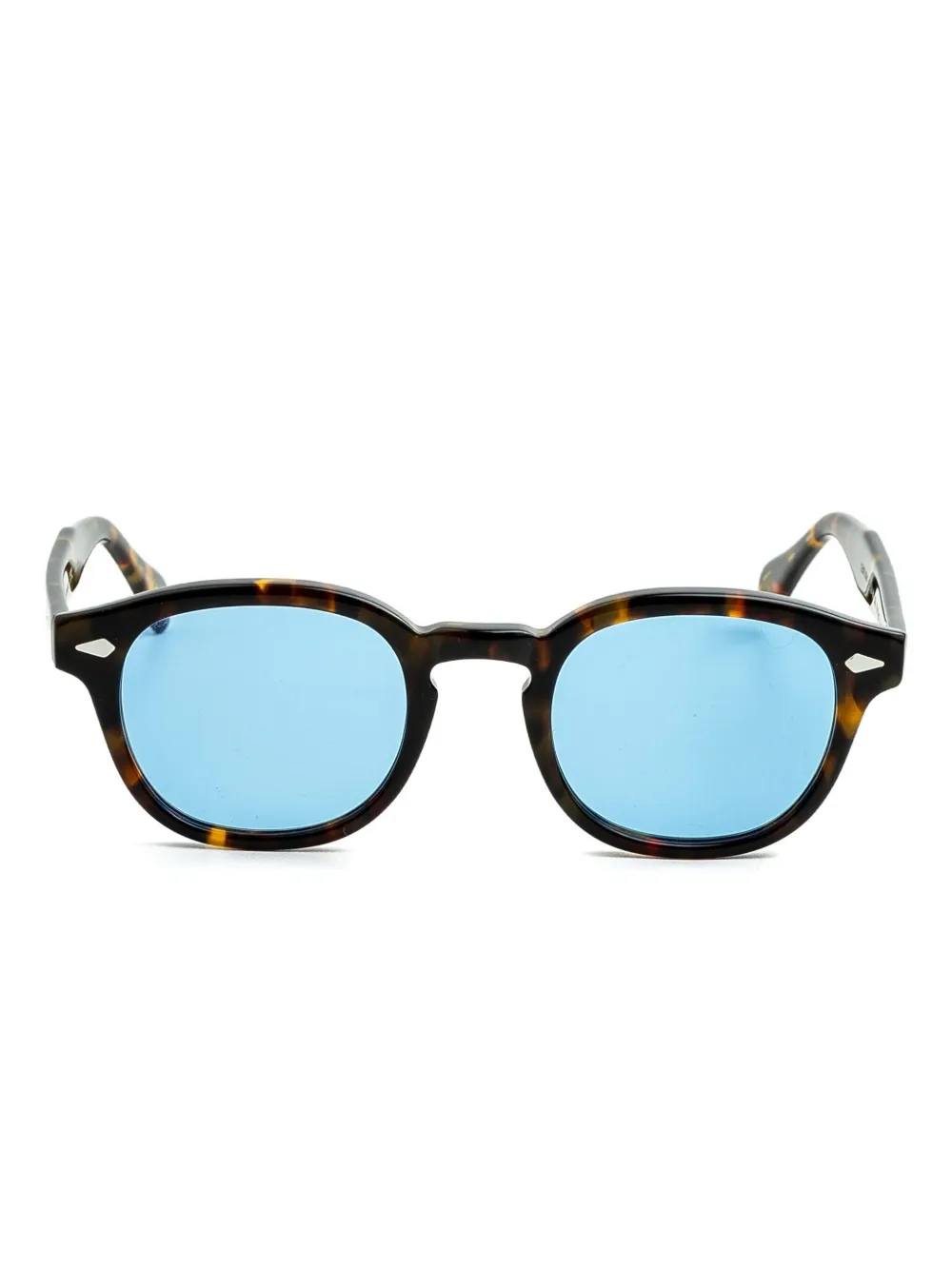 Moscot Lemtosh tortoiseshell round-frame sunglasses | Black | Image 1