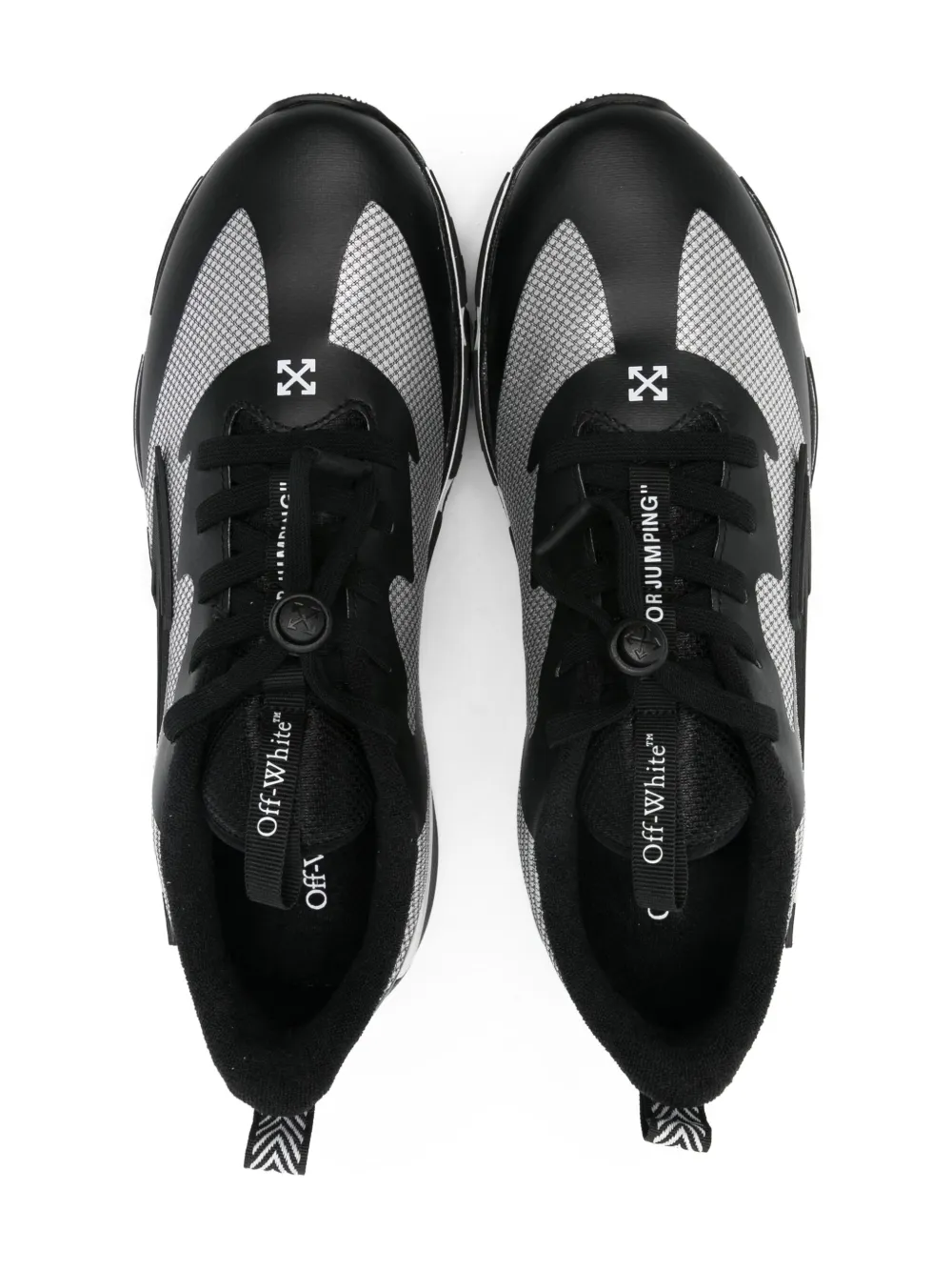 Off-White Kids Sneakers met logoprint Zwart