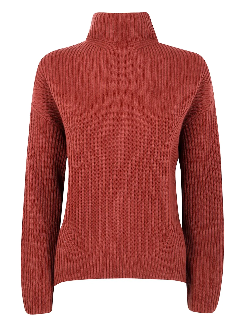 kujten Demi ribbed high-neck sweater | Red | Image 1