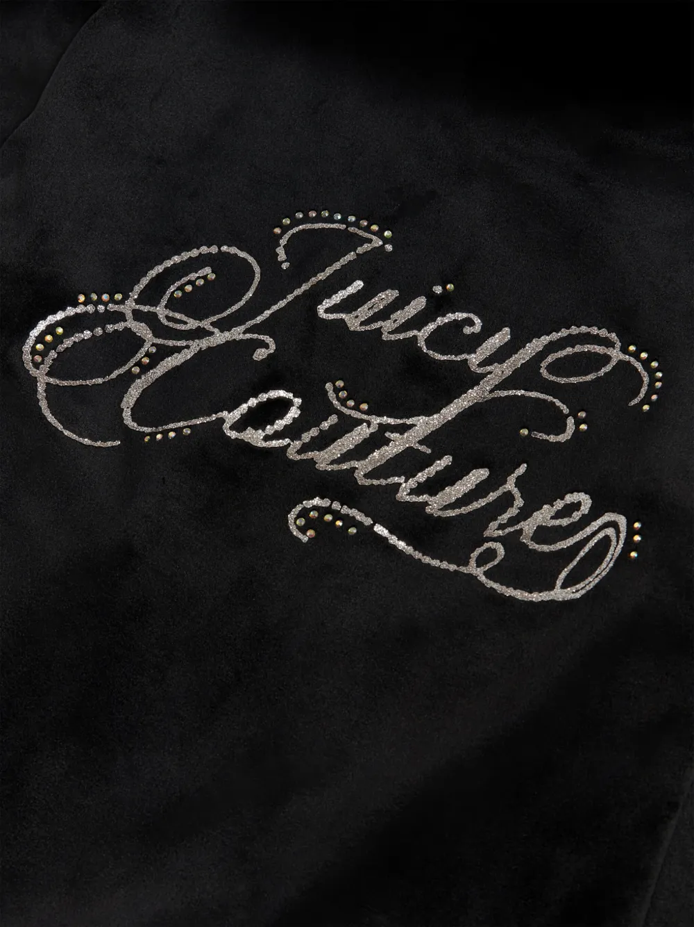 Juicy Couture Kids Trainingspak met verfraaiing Zwart