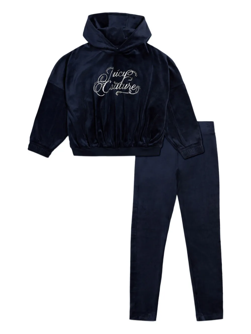 Juicy Couture Kids embellished-detailed tracksuit - Blu