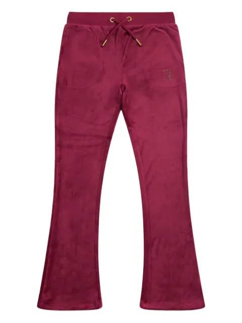 Juicy Couture Kids drawstring-fastening embellished-detailed trousers