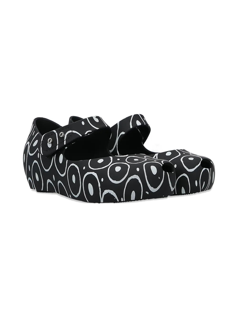 Melissa x 10 CORSO COMO graphic-print sandals | Black | Image 1