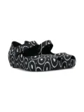 Melissa x 10 CORSO COMO graphic-print sandals - Black