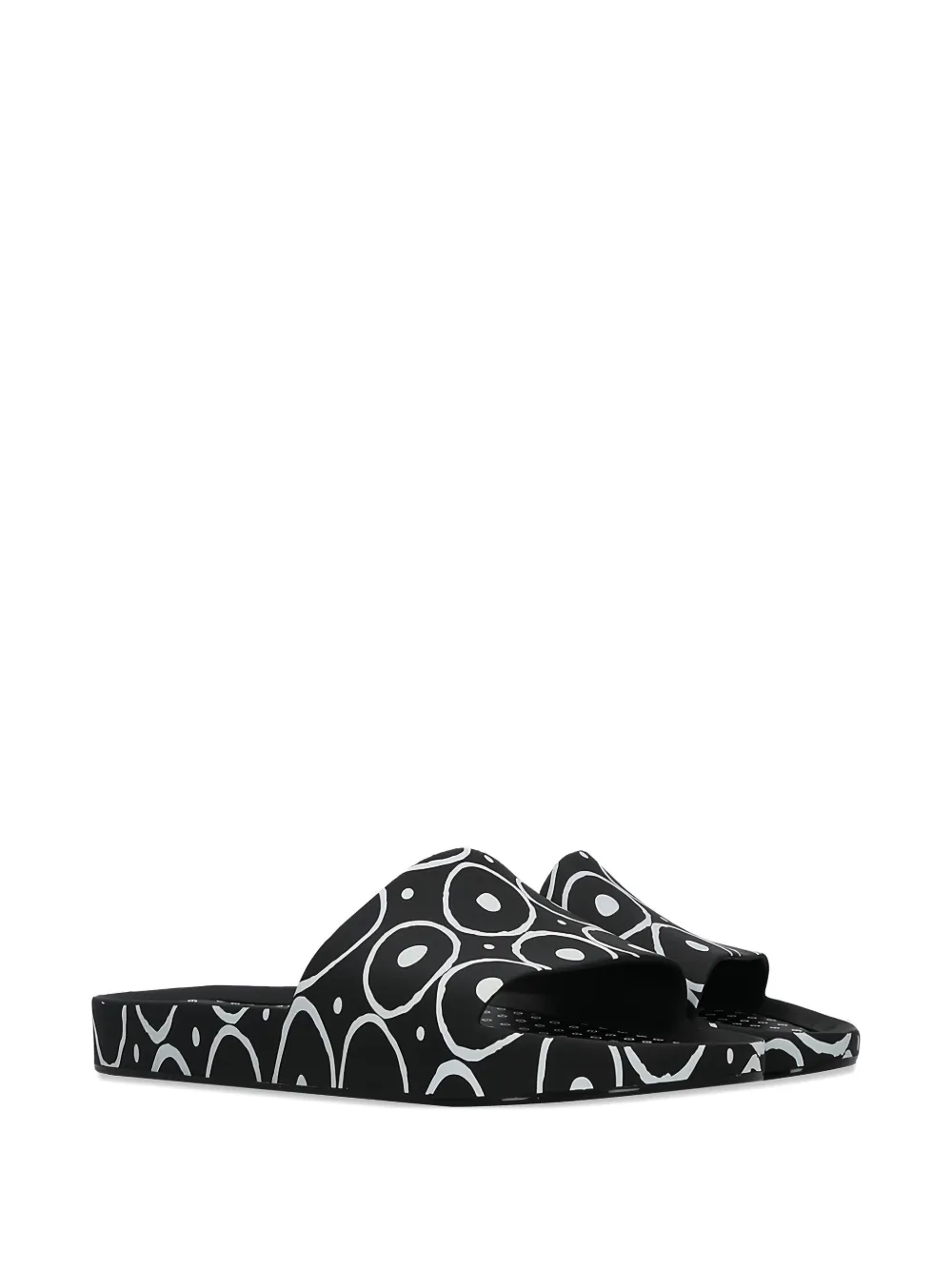 Melissa x 10 Corso Como printed slides Black