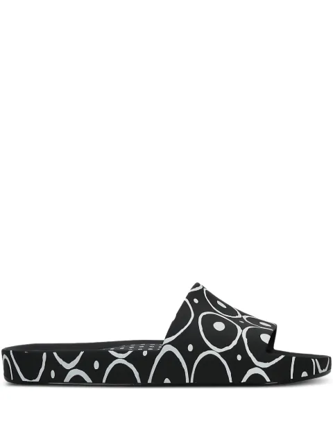 Melissa x 10 Corso Como claquettes imprimées