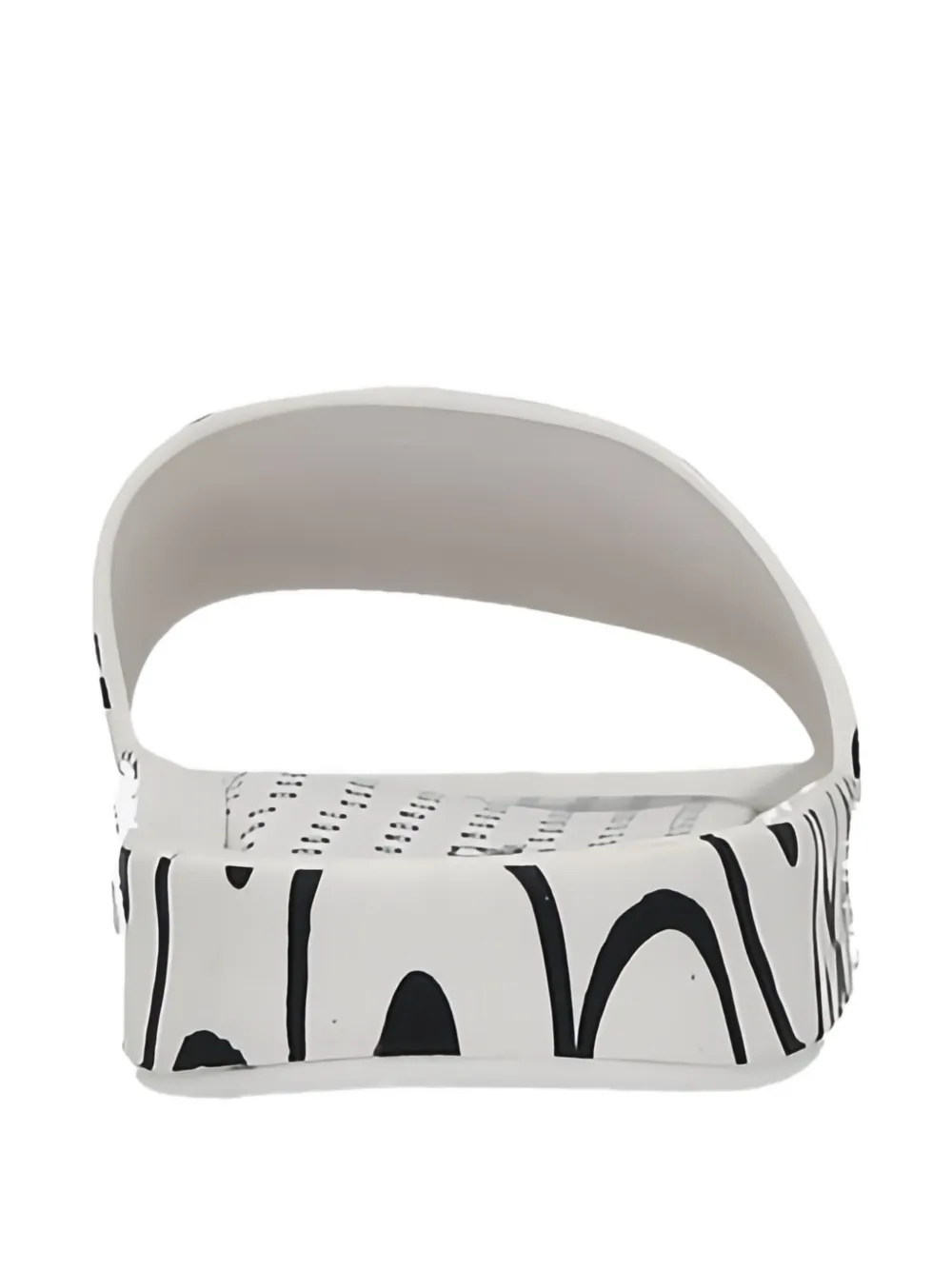 Melissa x 10 Corso bubbles-print slides White