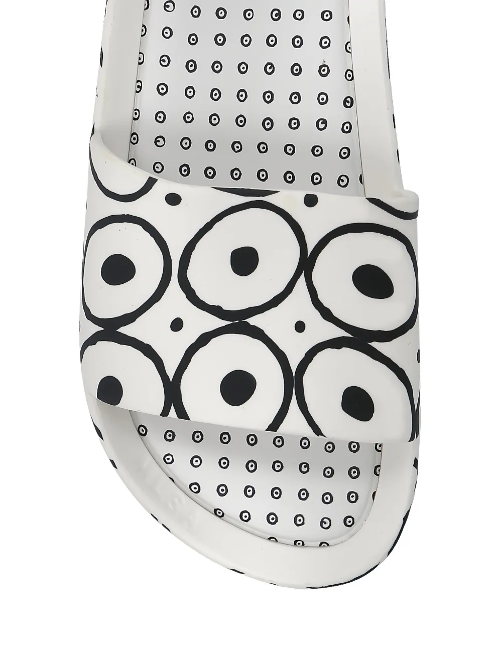 Melissa x 10 Corso bubbles-print slides White