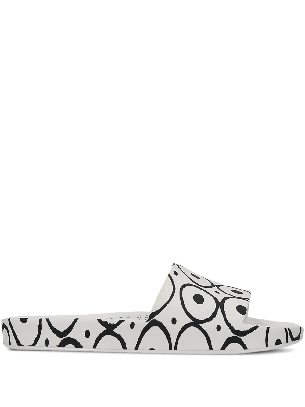 Melissa x 10 Corso bubbles-print slides White