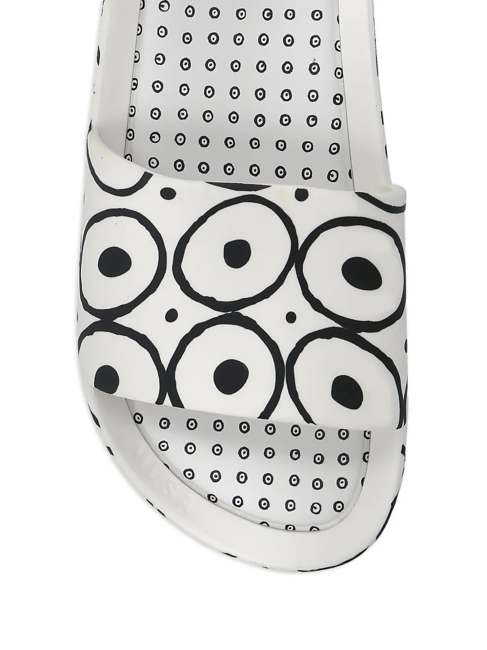 Melissa x 10 Corso bubbles-print slides White