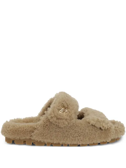 Miu Miu logo-detail sandals