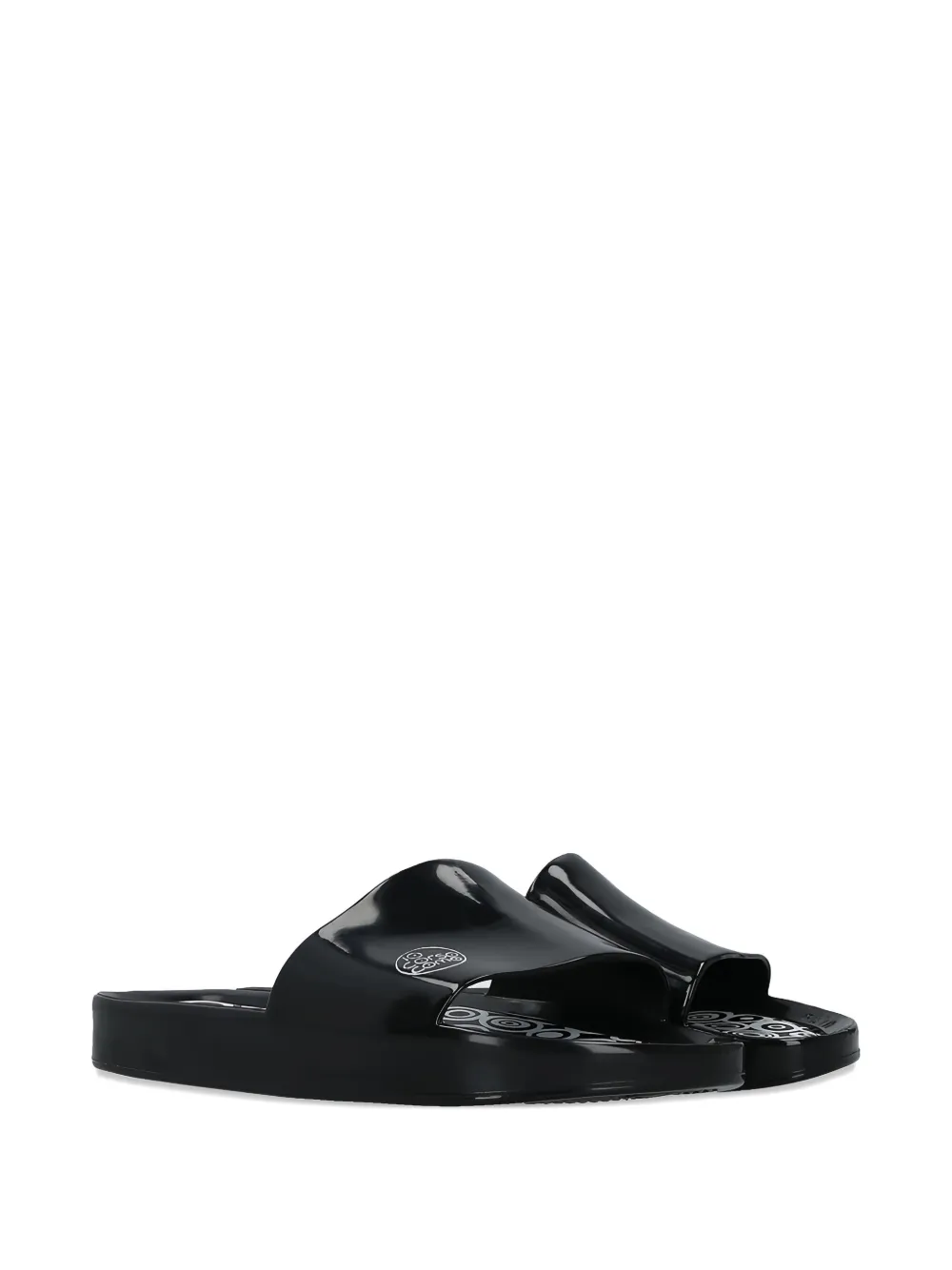 Melissa X 10 Corso Como Logo-print Slides In Black
