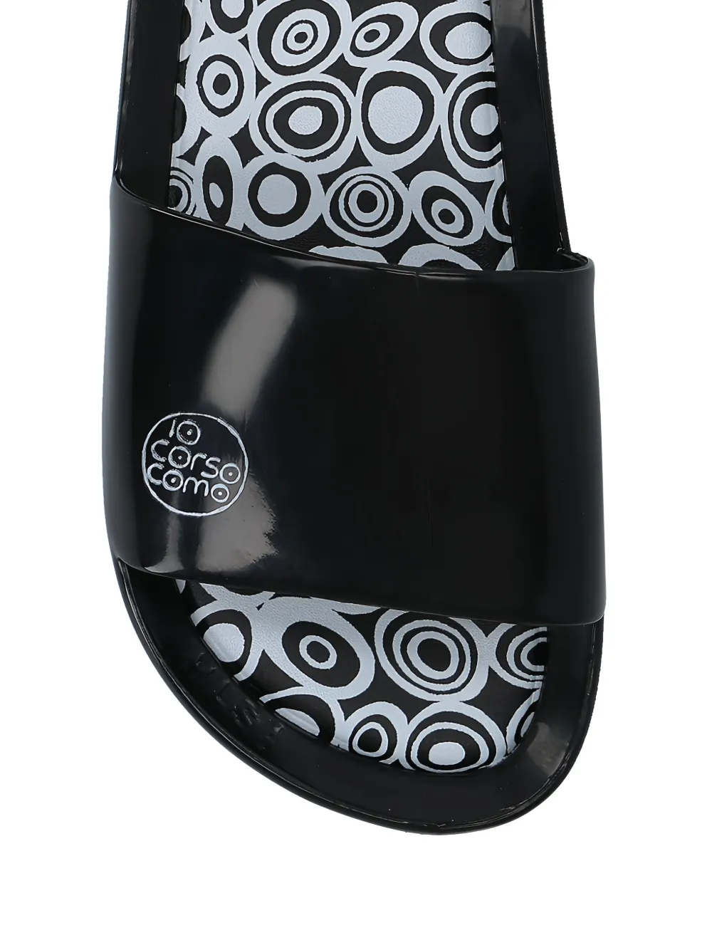 Melissa X 10 Corso Como Logo-print Slides In Black