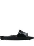 Melissa x 10 CORSO COMO logo-print slides - Black